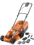 Flymo SimpliStore 340 Li Cordless Lawn Mower - 40V, 30cm Cutting Width, Close Edge Cutting, 35L, Lightweight