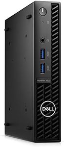 Dell OptiPlex 3000 i5-12500T MFF Intel Core i5 8 GB DDR4-SDRAM 256 GB SSD Windows 10 Pro Mini PC Black