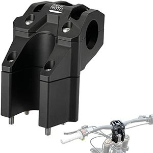 KEMIMOTO Direct Mount Riser Stem Compatible with Surron Light Bee X160 X260 Segway Talaria Electric Dirt Bike for All Mountain Downhill Enduro Freerid