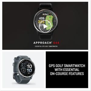 Garmin Approach S44 Golf GPS Watch – Lightweight, Touchscreen