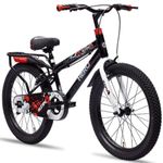 Hero Sting Premium Kids Cycle - Age 5-8, 20T BMX (Single Speed, Stylish Black Design) (Black)