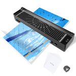 Laminator 13-inch Thermal Laminator with A3Laminating Sheets 10pcs, with Paper Cutter and Corner Rounder,with 2-Min Faster Preheat,Mini Personal Lamination Machine withr for Teacher Home -A3-399