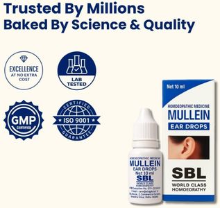 SBL Mullein Ear Drops – Relief for Earache, Infections & Wax Removal