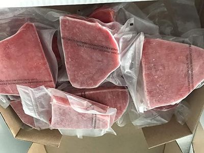 Today Gourmet Foods of NC - Tuna Steaks - Ahi - 6oz Portions (8 Steaks)