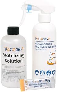Cat Allergen Neutralizing Spray - Fast-Acting, Easy to Use Spray for Cat Allergy Sufferers, Breaks Down Allergens in Cat Dander to Make Your Home Hypoallergenic - Cleans Home, Safe for Pets and People