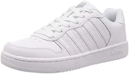 K-Swiss Men's Court Palisades Sneaker, White/Gray, 9.5 M