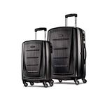 Samsonite Winfield 2 Fashions 2-Piece Hardside Spinner (20/28) Luggage Set, Brushed Anthracite