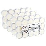 Ikea JAMLIK Vanilla & Warm Milk Scented Tealight Candles, Light Beige, 3.5 Hours - Set of 120, 3.8cm