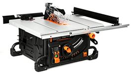 WEN TT1015 15-Amp 2 HP 10-Inch Industrial Benchtop Jobsite Table Saw, Black