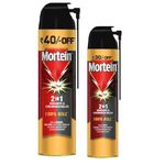 Mortein 600 ml - 2 in 1 Mosquito Killer & Cockroach Killer Spray + 400 ml 2 in 1 Mosquito Killer & Cockroach Killer Spray