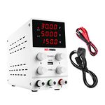 DHRUV-PRO Nice-Power Factory Sps305 White Laboratory Dc Power Supply Variable Regulated Power Source 30V 5A Adjustable Voltage Regulator 150W