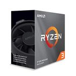 AMD Ryzen 3 3100 4-Core, 8-Thread Unlocked Desktop Processor with Wraith Stealth Cooler