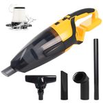 Handheld Cordless Vacuum Cleaner Compatible with Dewalt 20V Max Battery, for Car, Carpet,Sofa,Hardwood Floor,Hand Held Electric Power Vacuum Cleaner (No Battery)