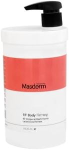 MASDERM | Crema Corpo Radiofrequenza Tecarterapia Conduttiva | Gel Conduttore Ultrasuoni Professionale | Diatermia e Cavitazione | 1 L | Rassodante e Idratante | Equiseto Fucus Centella Asiatica