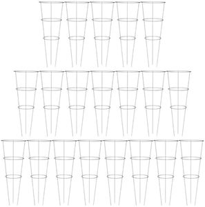BestNest Panacea 89723 Round Tomato & Pepper Towers, Galvanized, Pack of 20