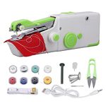 Handheld Sewing Machine, Mini Electric Sewing Machine Portable Mending Machine Household Quick Repairing Tool with Conventional Kit for DIY Quick Repairing, Beginners,Home and Trav