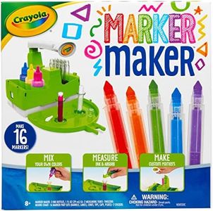 CRAYOLA Marker Maker Set, Make Up to 16 Custom Colours, DIY Art and Craft for Kids, Makes a Great Gift