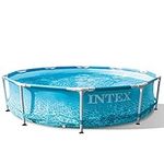 Intex 28206EH 10' x 30" Above Ground Steel Metal Frame Beachside Swimming Pool