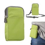 Multifunction Carry Pouch Belt Holster W Clip,Sport Crossbody Cell Phone Purse, Outdoor Waist Bag for Samsung Note 10 Lite/ S10 Lite/s20+/s20 ultra/Note10+, for LG Nexus 5X,Stylo 4,Q61,Stylo 6,V60