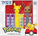 Pokemon PEZ Dispenser Set: 2 Pez Candy Dispensers With 6 EXTRA Pez Candy Refills | Pokemon Party Favors, Grab Bag, Goodie Bags