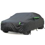 BEXITA Car Cover Waterproof Outdoor Car Covers for Automobiles All Weather Sun Ice Frost Snow Cover Winter Fit for Saloon; Size M: Max470cm