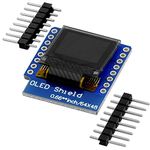 AZDelivery 0.66-inch 64x48 3.3V OLED Display Module I2C IIC HW-699 SSD1306 IoT Display Shield Compatible with D1 Mini Including E-Book!