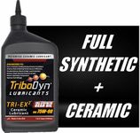 TriboDyn 75w90 Synthetic Gear Oil 1 US Quart - Premium Full Synthetic Oil + Patented Additives - Lower Gearbox Temperatures - Incredible Cling Rate - Extreme Shock and Load Protection