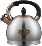 Tea Kettle -2.8 Quart Tea Kettles Stovetop Whistling Teapot Stainless Steel Tea Pots for Stove Top Whistle Tea Pot