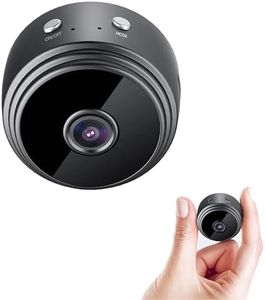 Elevea 𝟏𝟓 𝐘𝐞𝐚𝐫𝐬 𝐖𝐚𝐫𝐫𝐚𝐧𝐭𝐲 1080P Mini Camera WiFi with App Control, Wireless Home Security Camera, Motion Detection, Loop Recording, Remote Monitoring, Magnetic Compact Design