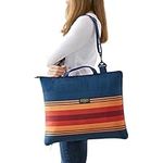 Pendleton Home Collection Pendleton Outdoor Packable Blanket,Water Resistant for Picnic,Beach,Camping,Hiking,or Car (Grand Canyon-Blue),One Size