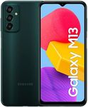 Samsung Galaxy M13 Smartphone Android Display 6.6 Inch FHD+ TFT LCD Battery 5000 mAh, Triple Camera, 4 GB, Internal Memory 128 GB, Expandable, Green [Italian Version] Exclusive Amazon