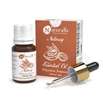 Naturalis Essence Of Nature Nutmeg Essential Oil 100% Undiluted Pure And Natural Therapeutic Grade For Joint And Knee Massage, Skin Care, Acne & Hair Care - 10Ml