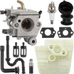 ZAMDOE Carburetor for stihl 024 026 PRO MS260 MS240 MS260 PRO Chainsaw Replaces 1121 120 0610 WT-403B WT-403A with Air Filter Spark Plug Fuel Line