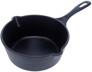 Victoria Cast Iron Saucepan, Cast Iron Melting Pot, Made in Colombia, 2QT