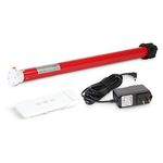 Rechargeable Wireless Tubular Roller Shade Motor Kit, with Remote Control for Motorized Electric Roller Blind Shades, 1.5 inch Tube