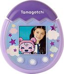 TAMAGOTCHI 42902UK Bandai Pix-The Next Generation of Virtual Reality Pet with Camera, Games and Collectable Characters-Sky, Purple