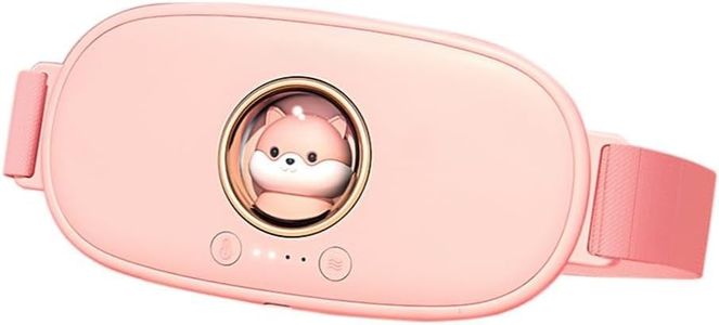 New Heating Pad for Period Cramps, Portable Cordless Electric Belt Pain Relief Device, with 4 Heat Levels and 5 Massage Modes, Menstrual Cramp or Women Girl(Multicolor)
