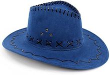 HMILYDYK Cowboy Hat Suede Cowboy Ha