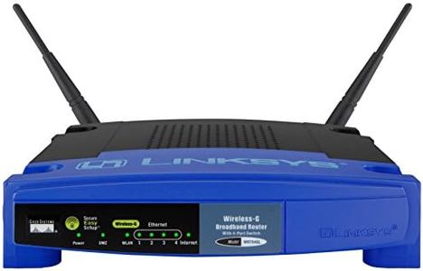 Linksys WRT54GL Routeur sans fil Wifi 54G Open source avec switch 4 ports