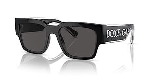 Dolce & Gabbana DG 6184 Shiny Black/Grey 52/18/145 men Sunglasses