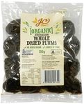 J.C.'S QUALITY FOODS Organic Whole Plums