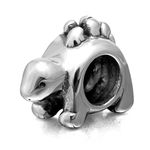 Dinosaur Charm 925 Sterling Silver Animal Charm Lucky Charm Birthday Charm for Pandora Charm Bracelet