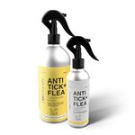 Hoomanely - Tick and Fleas Spray | Fast & Effective Spray | Flea and Tick Control | Natural Ingredients (200 ML) | Powerful Ectoparasite Repellent