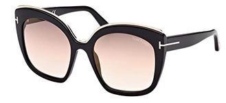 Tom Ford UV Protected Black Butterfly Full rim Sunglasses for Women - FT0944 55 01G