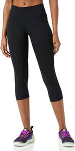 Nike Women's Fast Mid-Rise Crop Running Leggings, Large, Black