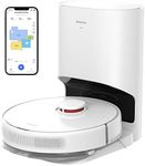 dreame D10 Plus Robot Vacuum and Mop with Self-Emptying Base for 45 Days of Cleaning, Robotic Vacuum with 4000 Pa Suction and LIDAR Navigation, Compatible with Alexa, Wi-Fi Connected