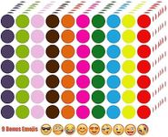 Blesstur 1050 PCS Colored Dot Stick