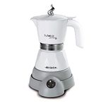 Ariete Moka Aroma Coffee Machine Mokina-1358, Plastic, 480 W, White