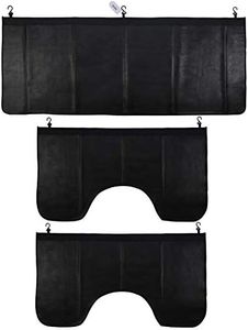 RUPSE 3 Pcs Fender Protectors for Mechanics,Microfiber Leather Car Fender Cover Mats Pads,Mechanic Magnetic Fender Protector Mat with Hooks