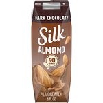 Silk Pure Almondmilk Dark Chocolate, 8 Ounce, 18 Count